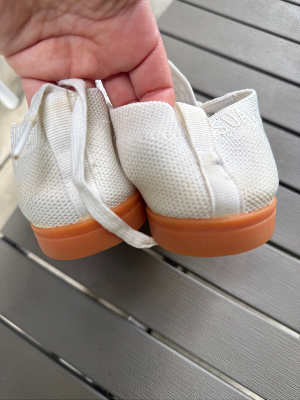 Suavs the Zilker Marshmallow - Gum Women's Go Anywhere DO Anything Shoes Size 7 - Picture 6 of 11